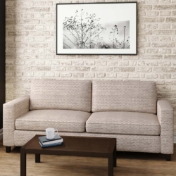 D2949 Gunmetal fabric upholstered on furniture scene