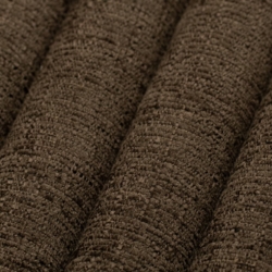 D2961 Coffee Upholstery Fabric Closeup to show texture
