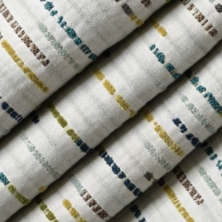 D3033 Jade Upholstery Fabric Closeup to show texture