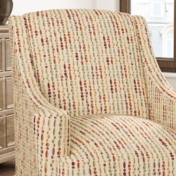 D3037 Gemstone fabric upholstered on furniture scene