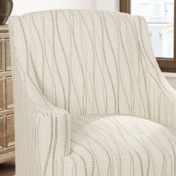 D3040 Coin fabric upholstered on furniture scene