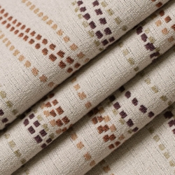 D3041 Saffron Upholstery Fabric Closeup to show texture