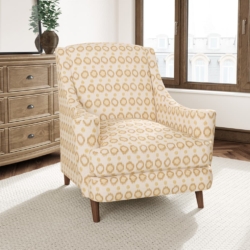 D3044 Straw fabric upholstered on furniture scene