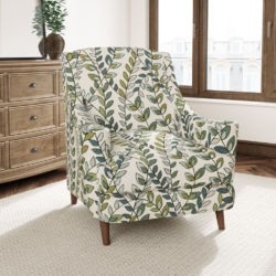 D3046 Sea fabric upholstered on furniture scene