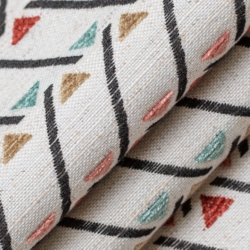 D3051 Primrose Upholstery Fabric Closeup to show texture