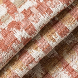 D3054 Cinnamon Upholstery Fabric Closeup to show texture