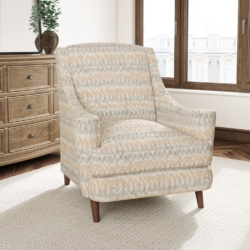 D3057 Mineral fabric upholstered on furniture scene