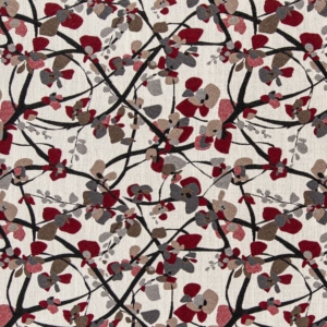 D3059 Crimson upholstery fabric by the yard full size image