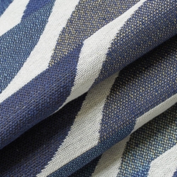D3062 Indigo Upholstery Fabric Closeup to show texture