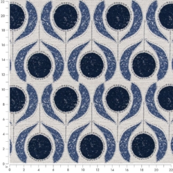 Image of D3067 Denim showing scale of fabric