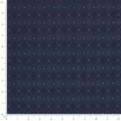 Image of D3099 Navy showing scale of fabric