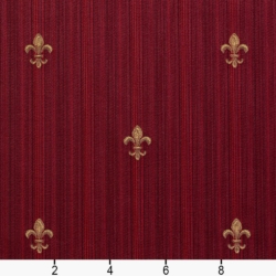 Image of D312 Ruby Medallion showing scale of fabric