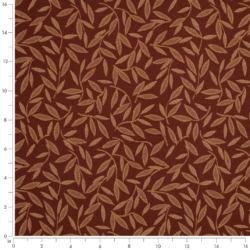 Image of D3126 Terracotta showing scale of fabric