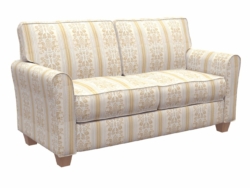 D315 Antique Vintage fabric upholstered on furniture scene