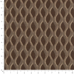 Image of D3152 Mahogany showing scale of fabric