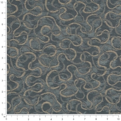 Image of D3158 Ocean showing scale of fabric