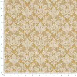 Image of D3249 Gold Trellis showing scale of fabric