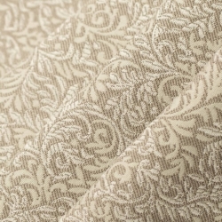 D3253 Beige Elise Upholstery Fabric Closeup to show texture