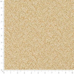 Image of D3255 Gold Elise showing scale of fabric