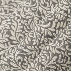 D3258 Pewter Elise Upholstery Fabric Closeup to show texture