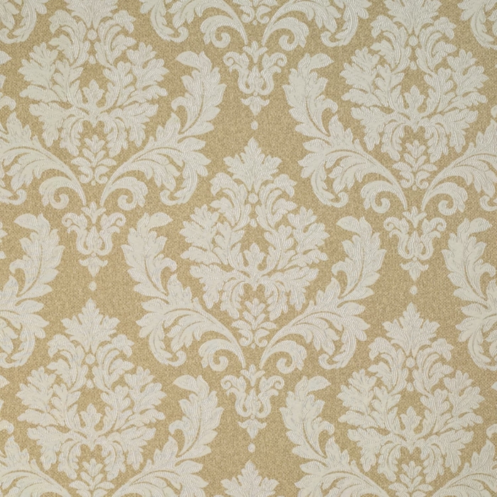 D3261 Gold Victoria upholstery and drapery fabric by the yard full size image