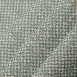 D3275 Turquoise Cobble Upholstery Fabric Closeup to show texture