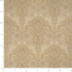Image of D3297 Gold Flora showing scale of fabric