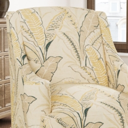 D3307 Wheat fabric upholstered on furniture scene