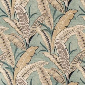 D3308 Aqua upholstery and drapery fabric by the yard full size image