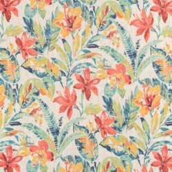 D3309 Tropical upholstery and drapery fabric by the yard full size image