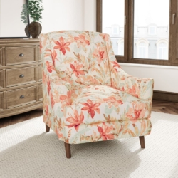 D3310 Punch fabric upholstered on furniture scene