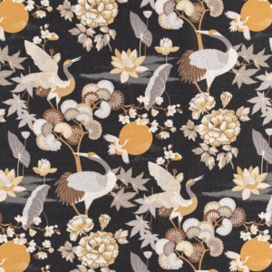 D3316 Noir upholstery and drapery fabric by the yard full size image