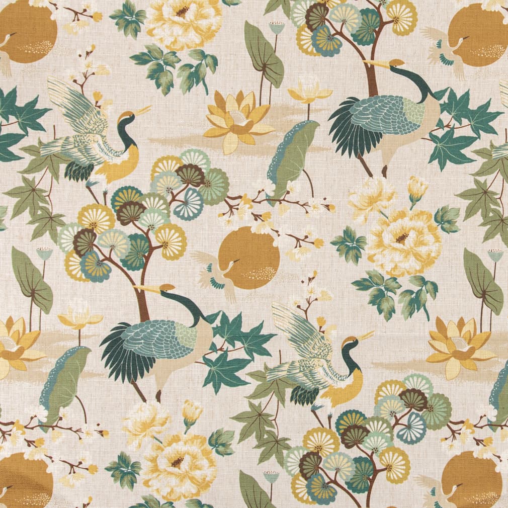 cotton D3317 Sage - Charlotte Fabrics