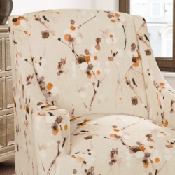 D3318 Autumn fabric upholstered on furniture scene
