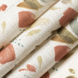 D3330 Petal Upholstery Fabric Closeup to show texture