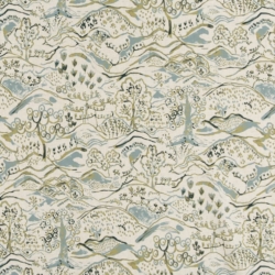 D3336 Fern upholstery and drapery fabric by the yard full size image