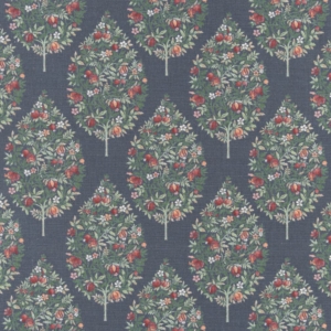 D3341 Navy upholstery and drapery fabric by the yard full size image