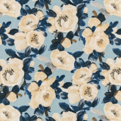 D3344 Bluebell upholstery and drapery fabric by the yard full size image