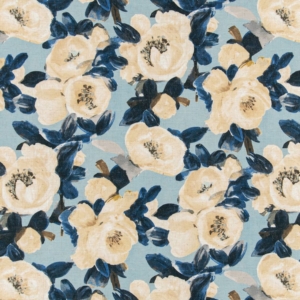 D3344 Bluebell upholstery and drapery fabric by the yard full size image