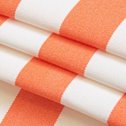 D3473 Tiki Mandarin Upholstery Fabric Closeup to show texture