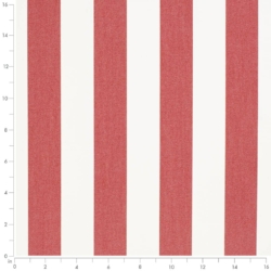 Image of D3481 Cabana Crimson showing scale of fabric