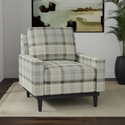 D3495 Tranquil fabric upholstered on furniture scene