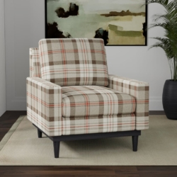 D3497 Harvest fabric upholstered on furniture scene