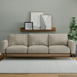 D3499 Granite fabric upholstered on furniture scene