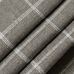 D3502 Smoke Upholstery Fabric Closeup to show texture
