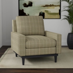 D3511 Cypress fabric upholstered on furniture scene