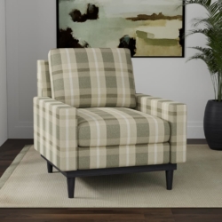 D3514 Carbon fabric upholstered on furniture scene