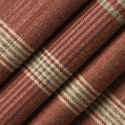 D3525 Brick Upholstery Fabric Closeup to show texture