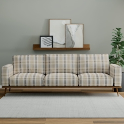 D3529 Cinder fabric upholstered on furniture scene