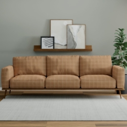 D3534 Adobe fabric upholstered on furniture scene